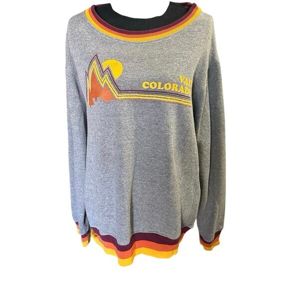 MV Sport Gray Vail Colorado sweatshirt - Picture 1 of 6